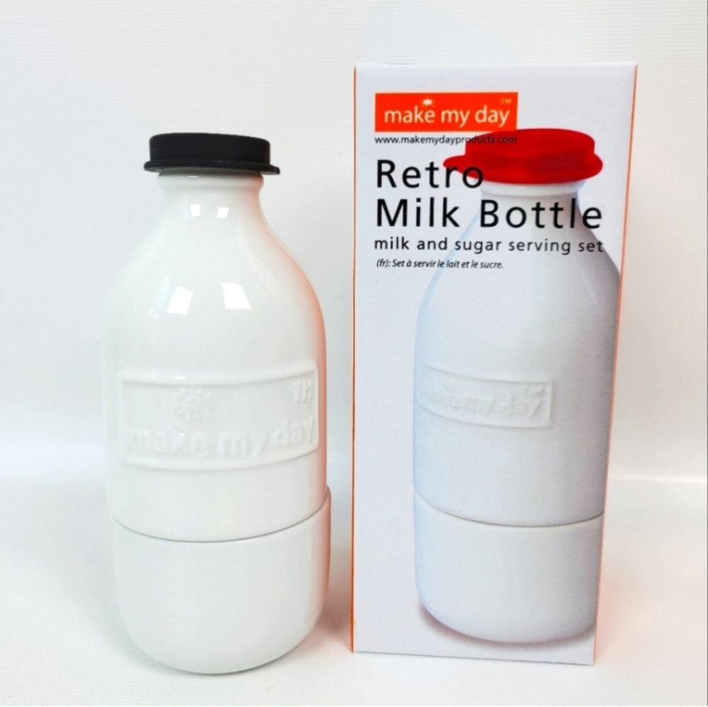 Milk and Sugar Serving Set Milk Bottle